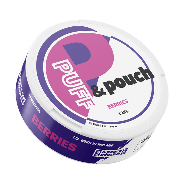 Puff and Pouch Berries Strong 12mg nicotinezakjes