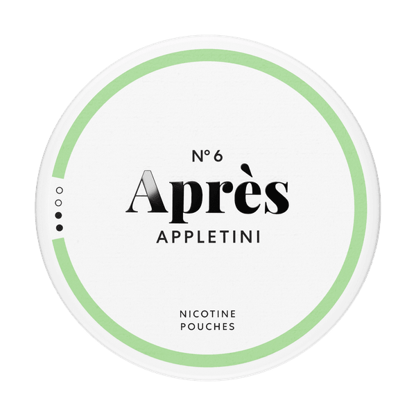 Après Appletini nicotinezakjes