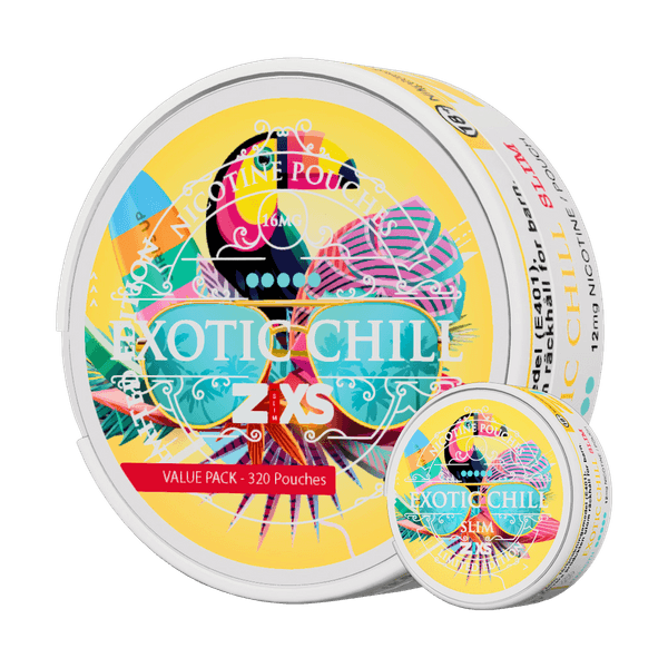 ZIXS Exotic Chill Jumbo Can nicotinezakjes