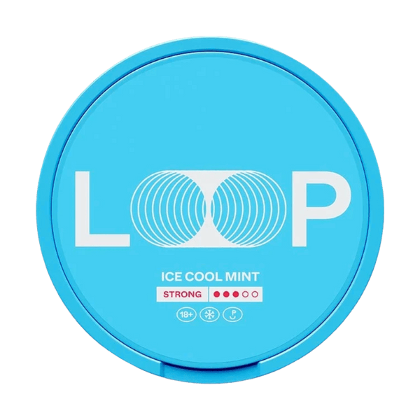 LOOP LOOP Ice Cool Mint Strong nicotinezakjes