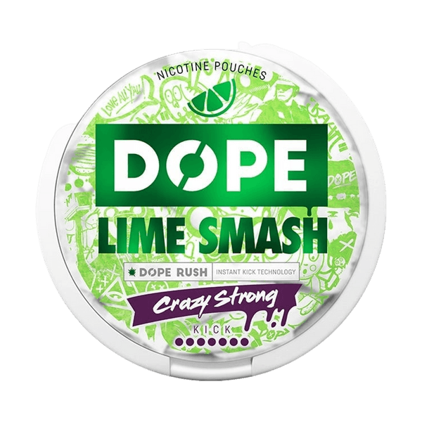 DXPE DXPE Lime Smash Crazy Strong nicotinezakjes