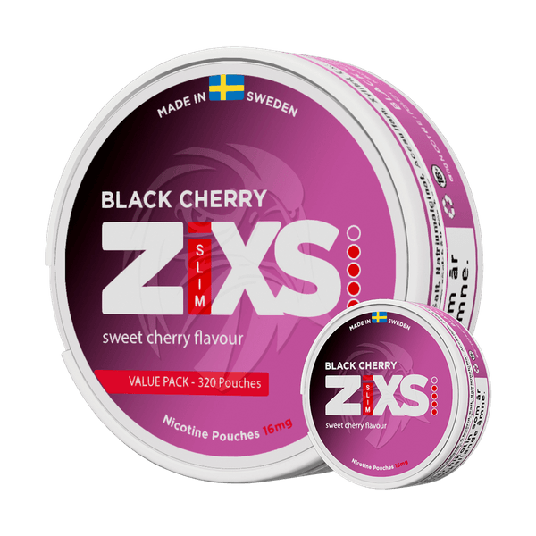 ZIXS ZIXS Black Cherry Jumbo Can nicotinezakjes